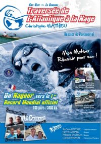 Traverser l’Atlantique à la nage, le défi de Christophe Mathieu. Publié le 12/09/13